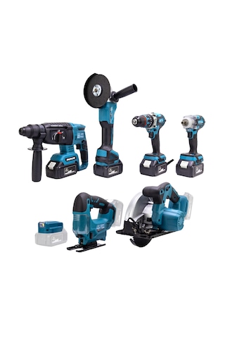 Chelikbei 36V Akülü Vidalama Seti 7'li Mavi