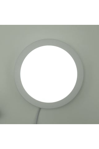 Yuvarlak Sıva Üstü Led Panel Armatür Trafolu Beyaz Gün 12/20/25W Beyaz