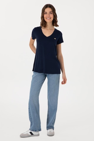 U.S. Polo Assn. Us. Polo Assn. Kadın Tişört 50300829-vr033 Lacivert