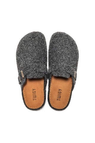 Twigy Manu Erkek Ev Terliği Siyah 41/45 AA0430 Siyah