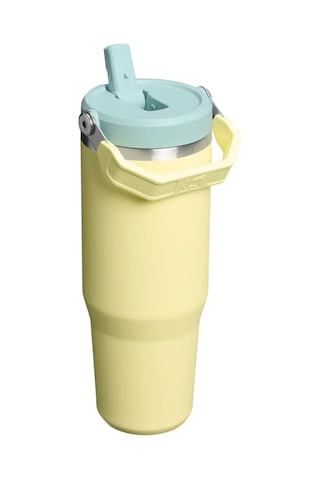 Stanley The Iceflow Flip Straw Sarı Pipetli Termos Bardak 0,89 Lt Sarı