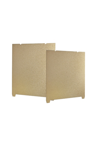 Singree Creality K1 Max İçin 315x310mm Çift Yüzeyli Altın Toz Çelik Baskı Yatağı Altın