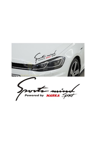 Sport Mind, Istediğiniz Marka Araba, Oto Sticker