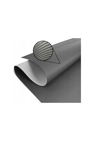 152cmx1mt Füme Karbon Folyo 3d Hava Kanallı Araç Kaplama Folyos