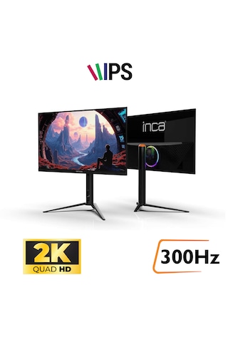 Ilm-272kxg 27'' 300hz 0.5ms Qhd Ips 2k Gaming Monitör Hdmı 2.1 2k 1440p Vrr Ayarlanabilir Stand