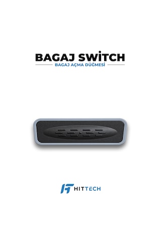 Renault Zoe, Clio 3, Megane 2 Ve Laguna 2 Uyumlu Bagaj Açma Düğmesi Butonu Switch 8200078258 1 Adet