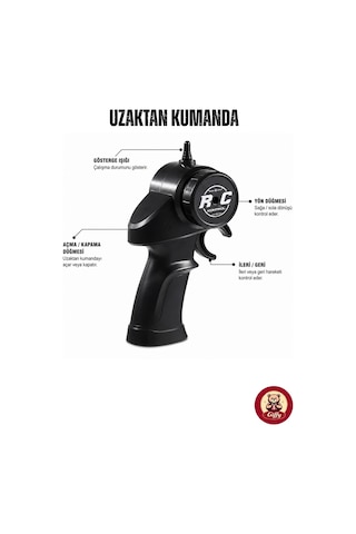 Uzaktan Kumandalı Rc Drift Arabası 15 Km Hız Yapan 4x4 Çekiş Şarjlı 3 Adet Drift Kukası Hediyeli Renk Seçenekli Ralli Spoiler Araba Kırmızı