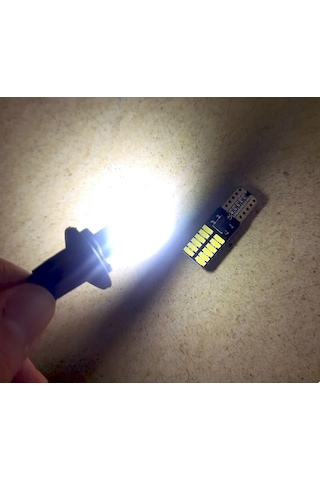 T10 Dipsiz Beyaz Led Ampül 24 Led Smd Canbus 2 Adet
