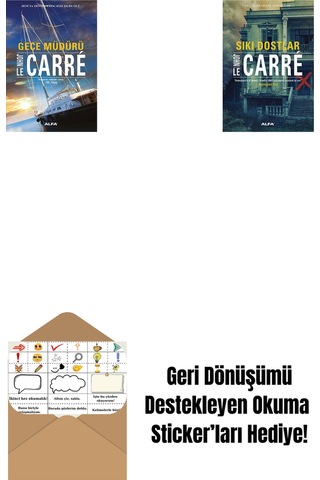 Gece Müdürü + Sıkı Dostlar + Okuma Sticker'ları