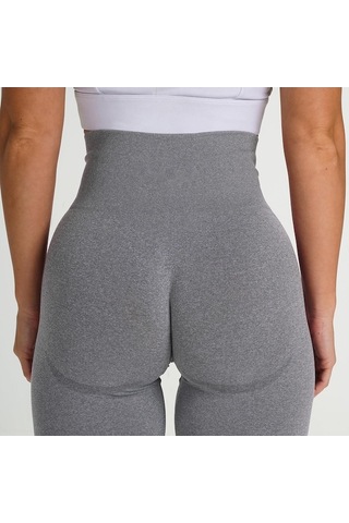 Tongxida Kadın Yüksek Bel Fitness Taytları, Push Up Spor Kayısı Renkli, 22 Renk Seçenekleri Ten Rengi