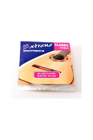 Extreme Xcs27 Klasik Gitar Tel Takımı Naylon Ve Gümüş Sarım Yum