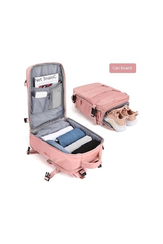 Relaxed Seyahat Sırt Çantası Çok Bölmeli Sırt Çantası -mavi Mavi