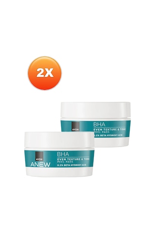 Avon Anew Bha Cilt Tonu Görünümünü Düzgünleştiren Peeling Etkili Ped 2 x 30'lu