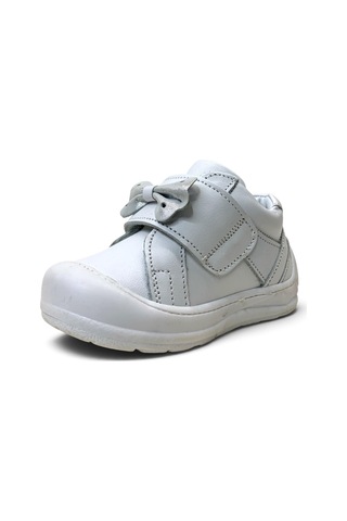 Tuğba Ortopedi 311 Kız Bebek Deri İlk Adım Sneaker Beyaz