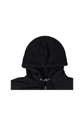 Amongst Few Ağırsiklet Boxing Club Zip Hoodie - Ykk Fermuarlı, Bol Kesim Ve Cesur Baskı İle 410 Gsm Pamuk Siyah
