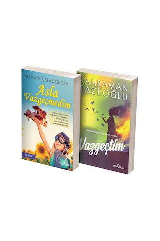 Asla Vazgeçmedim - Vazgeçtim 2 Kitap Set