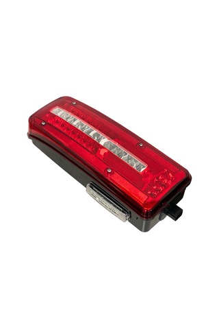 Çerkez 12v-36v Stop Lambası Ledli Plakalı Yan Soketli Euro-6 Daf Sol
