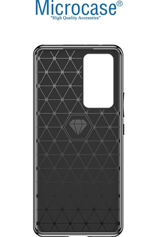 Microcase Xiaomi Mi 12X Thunder Serisi Silikon Kılıf-Siyah