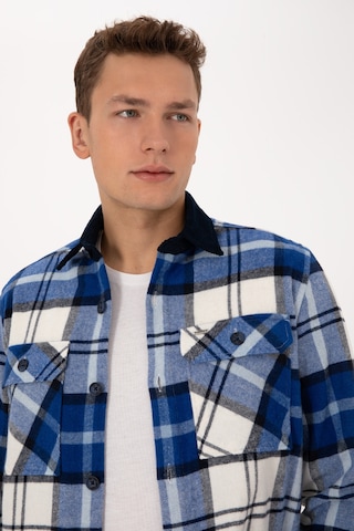 U.s. Polo Assn. Erkek Lacivert Gömlek Desenli 50308257-vr033 Lacivert