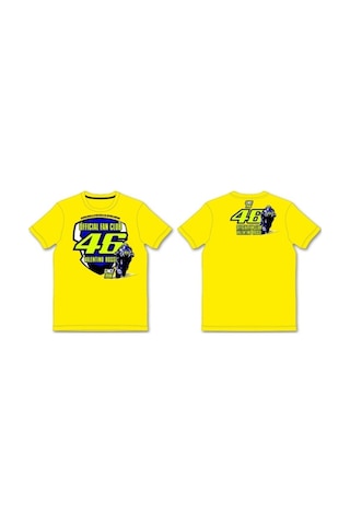 Yeni Vr46 Valentino Rossi Fan Club Since 1996 Tshirt al