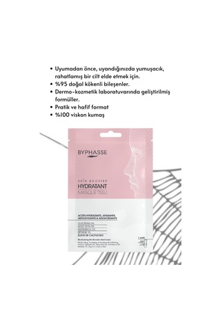Byphasse Nemlendirici Ve Canlandırıcı Skin Booster Kağıt Yüz Maskesi