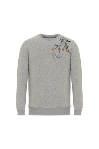 Routefield Harv Erkek Sweat-23394 Gri