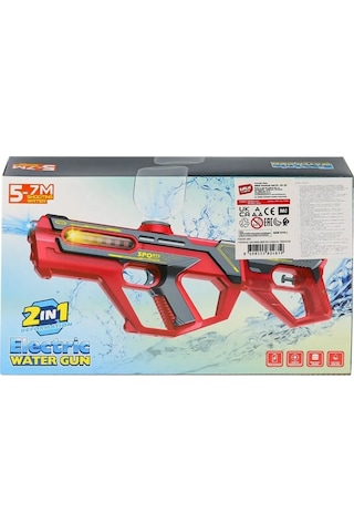 Su Tabancası 2 In1 Su Tabancası Usb Şarjlı Periyedi