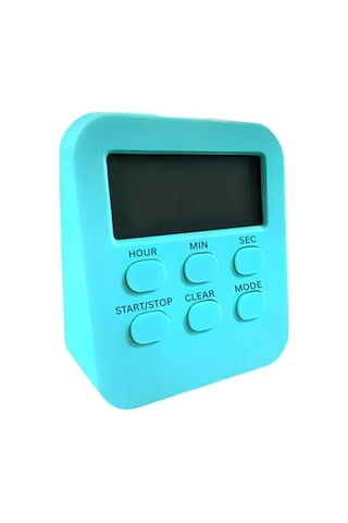 Mini Saat - Dijital Masa Saati - Araç Saati Alarm Kronometre - Mini Diğer