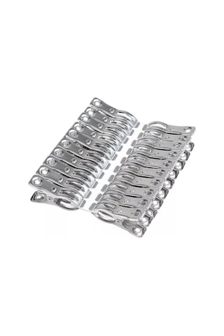 A Seller Çamaşır Mandalları 20 Adet, Metal 185446475 Krom