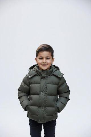 Benitto Kids Erkek Bebek Şişme Mont 51374 Haki