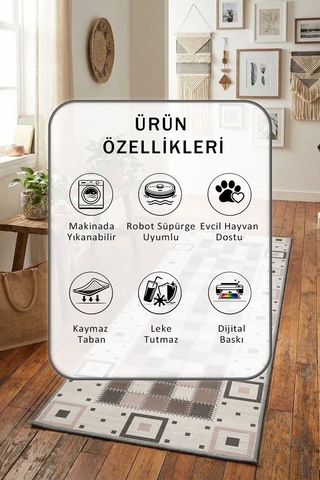 Eko Vizon Yıkanabilir Yolluk