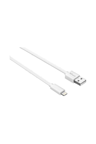 Trust 20345 Flat Lightning Kablo 1 M Beyaz