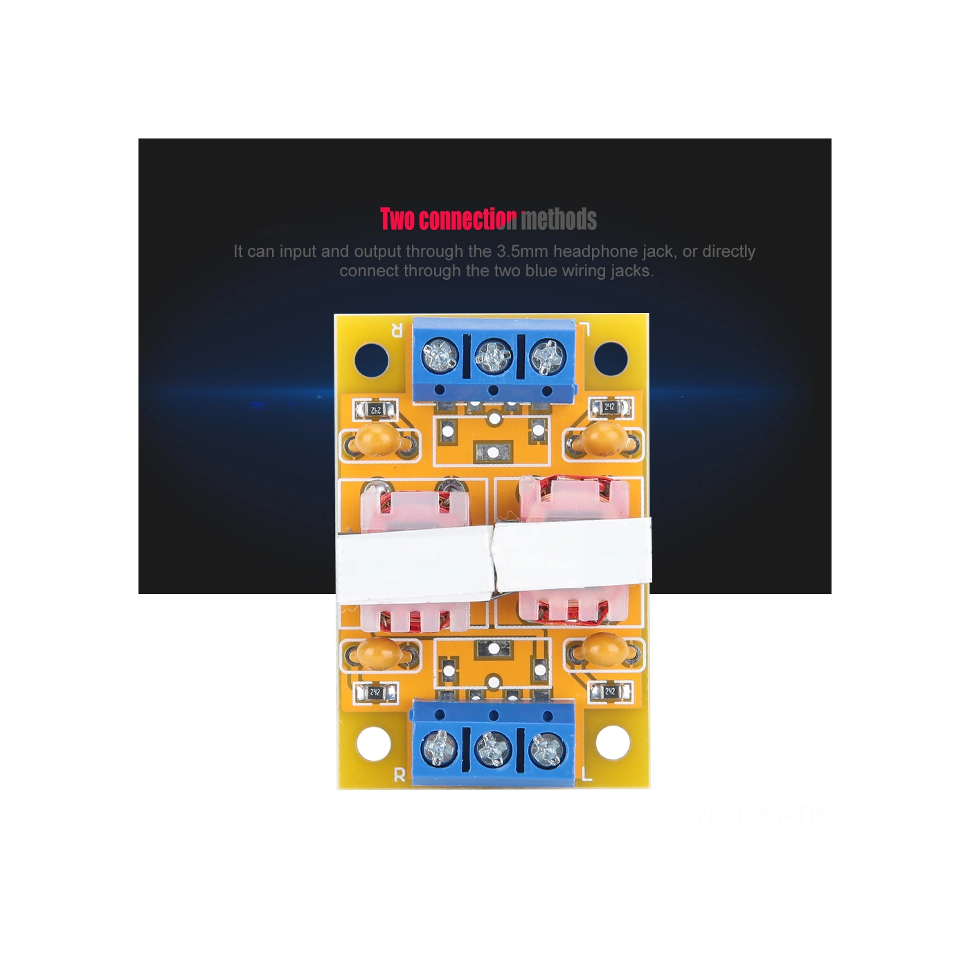 Shineyee Stereo Ses Yalıtıcı: Ortak Toprak Gürültüsü Ve Akım Sesini Gideren 3.5mm/anahtar Bağlantılı Filtre 45x30mm Abs