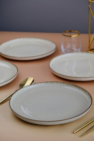 Kütahya Porselen Moderna Servis Tabağı Tarçın 24cm 6 Lı Diğer