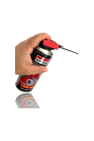 Soudal Multi Sprey Kobra Başlıklı Kir Pas Sökücü Bakım Spreyi 2 x 400 ML