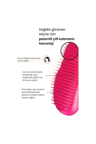 Tangle Teezer The Original Pink Fizz Pembe Saç Fırçası