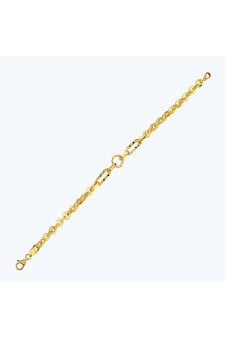Altınbaş 22 Ayar Altın Zincir Bileklik Blbg1422-24746 Renkli