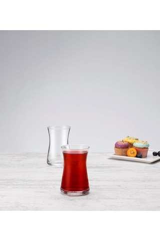 Paşabahçe Heybeli Çay Bardağı 170 Cc 6'lı Hediyelik Kutu Sku: Smg8690010158635
