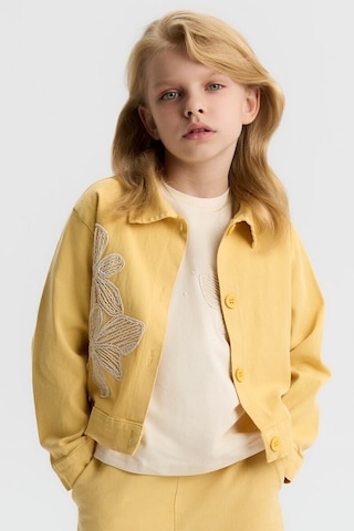 Xo Kids Kız Çocuk Ceket 4-8 Yaş 31532 Sarı