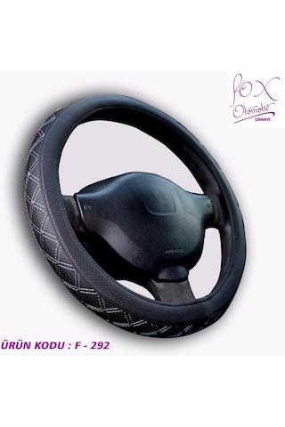 Geçmeli Direksiyon Kılıfı Renkli Baklava Nakışlı Çember Model