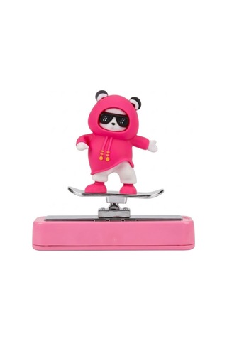 Araç İçi Numaratör Pembe Panda Figürlü Park Telefon Numarası Gizlenebilir
