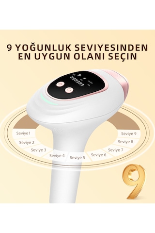 Yues Ipl Buz Başlıklı Lazer Epilasyon 9 Modlu Skin Collagen Akne