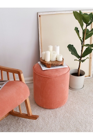 Teddy Fitilli Puf Nar Çiçeği