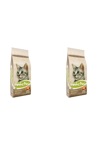Micho Tavuklu Yetişkin Kedi Maması Orijinal Kapalı Ambalaj 2 Paket X 3 Kg Toplam 6 Kg.