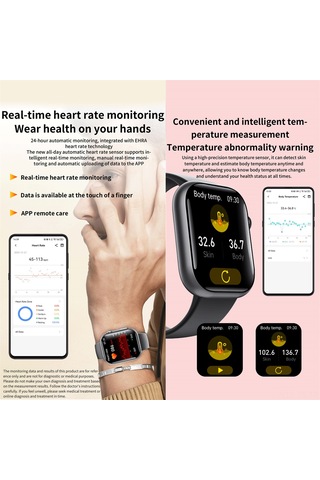 Jeemson 2024 F59 Akıllı Saat (İthalatçı Garantili)