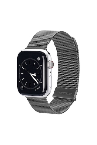Dux Ducis Apple Watch Uyumlu 38/40/41mm İçin Milanese Premium Milano Loop Kayış Kordon- 5775