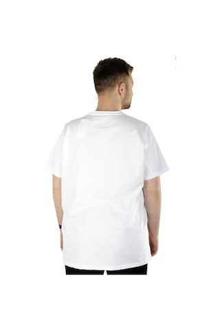 Mode Xl Erkek T-Shirt Bisiklet Yaka Suprem 20031 Beyaz 001