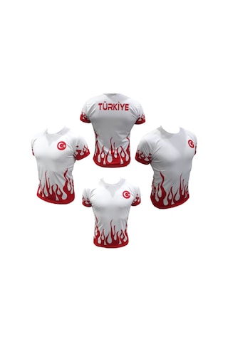 Türkiye Tişörtü & Türkiye Forması & Milli Takım Tişörtü (470770458) Çok Renkli