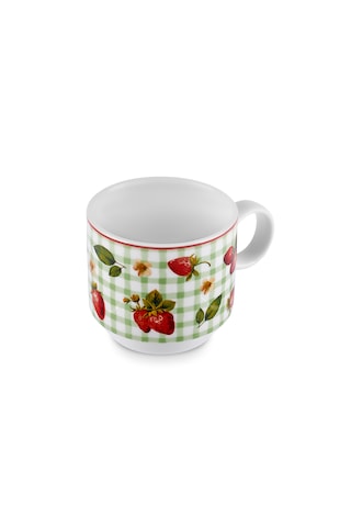 Karaca Fruit Picnic 4 Kişilik Standlı Çay Fincan Takımı 160 Ml Çok Renkli