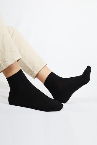 Kral Socks Erkek Bambu Çorap Patik Düz Desen 5 Çift Kutulu Dikişsiz Dokuma Parfümlü Kısa Çorap Asorti